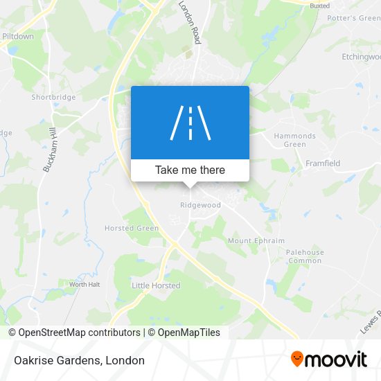 Oakrise Gardens map