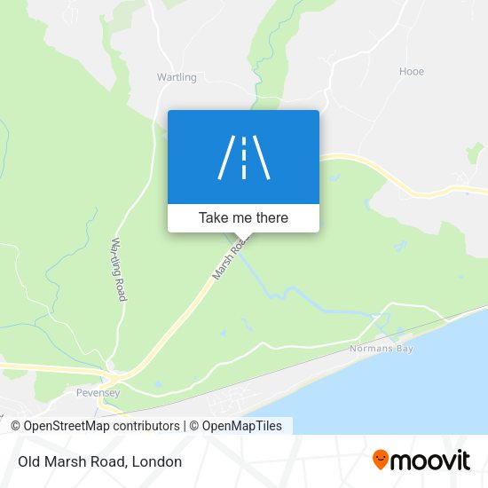 Old Marsh Road map