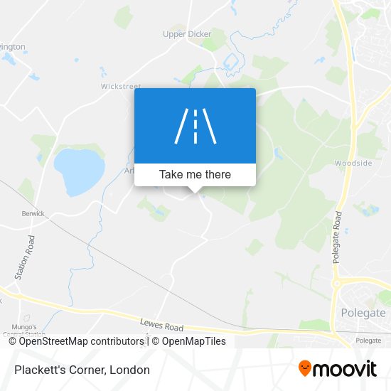 Plackett's Corner map