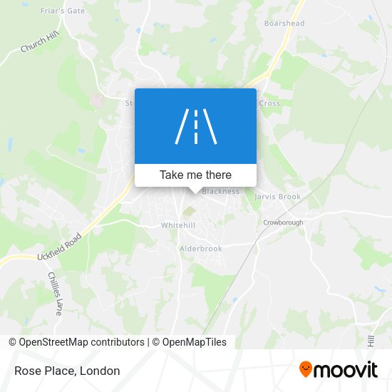 Rose Place map