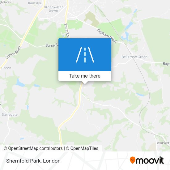 Shernfold Park map