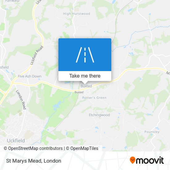 St Marys Mead map