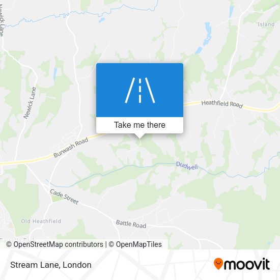 Stream Lane map