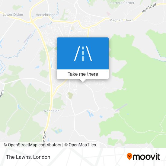 The Lawns map
