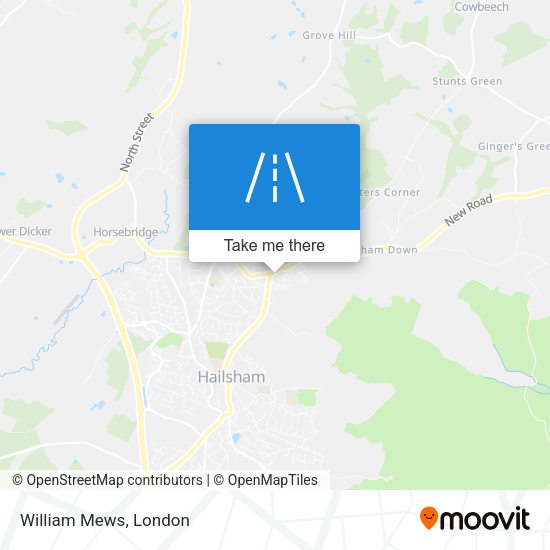 William Mews map