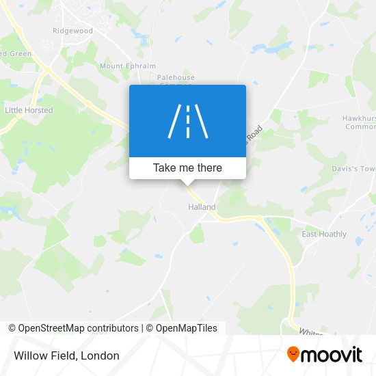 Willow Field map