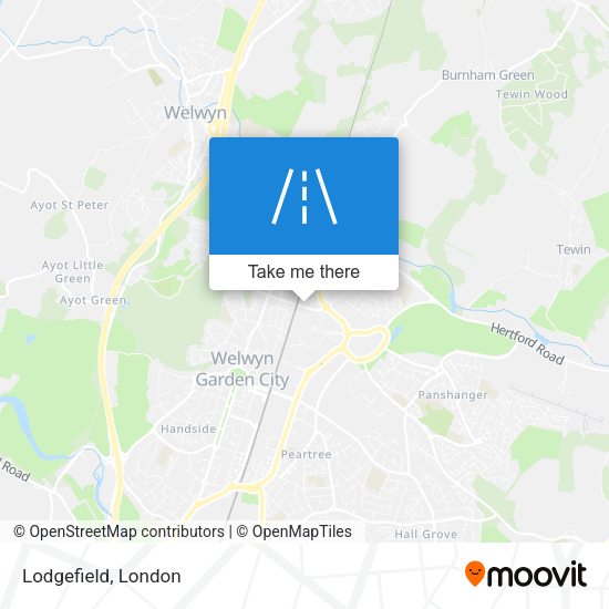 Lodgefield map
