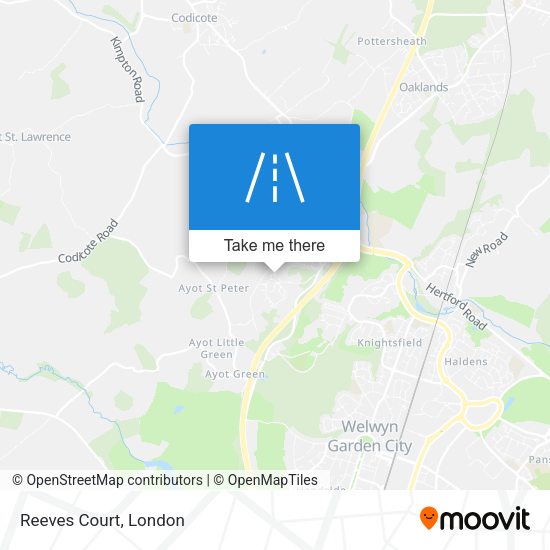 Reeves Court map