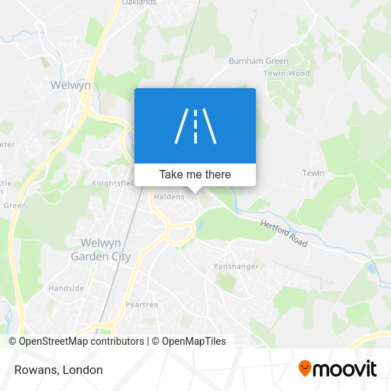 Rowans map