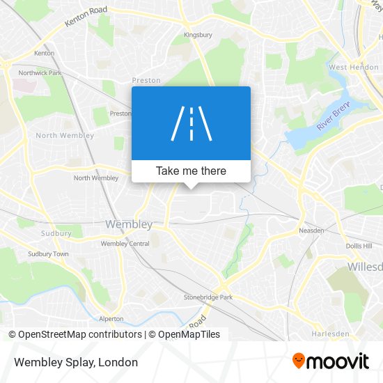 Wembley Splay map