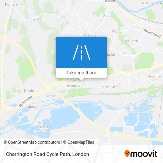Charrington Road Cycle Path map