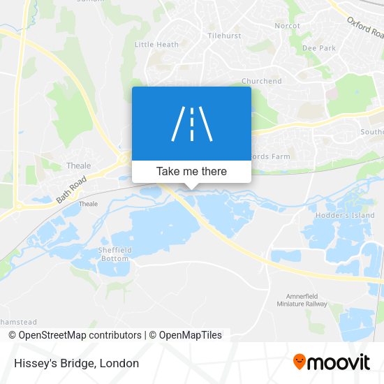 Hissey's Bridge map