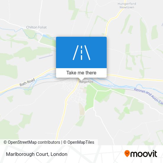 Marlborough Court map