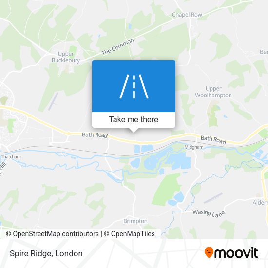 Spire Ridge map