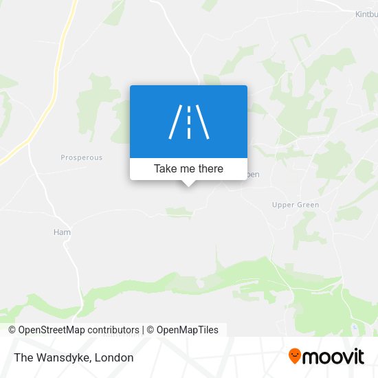 The Wansdyke map