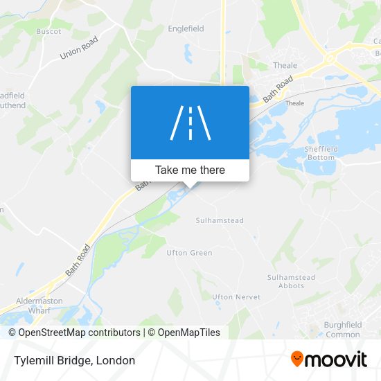 Tylemill Bridge map