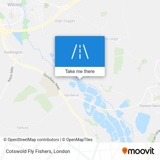 Cotswold Fly Fishers map