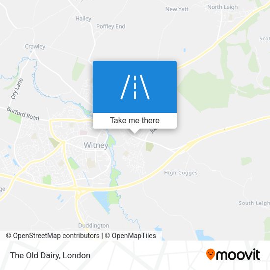 The Old Dairy map