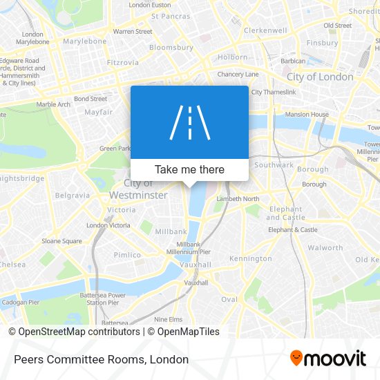 Peers Committee Rooms map