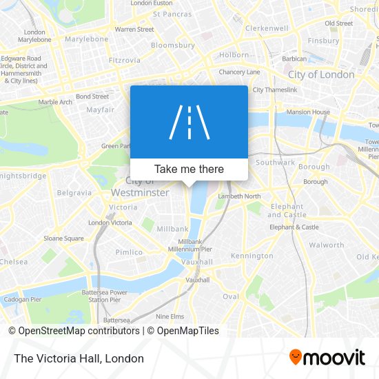 The Victoria Hall map