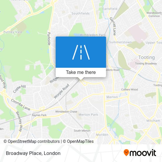Broadway Place map
