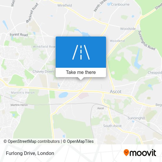 Furlong Drive map