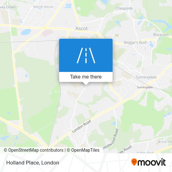 Holland Place map