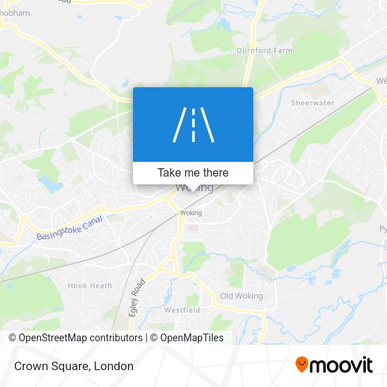 Crown Square map