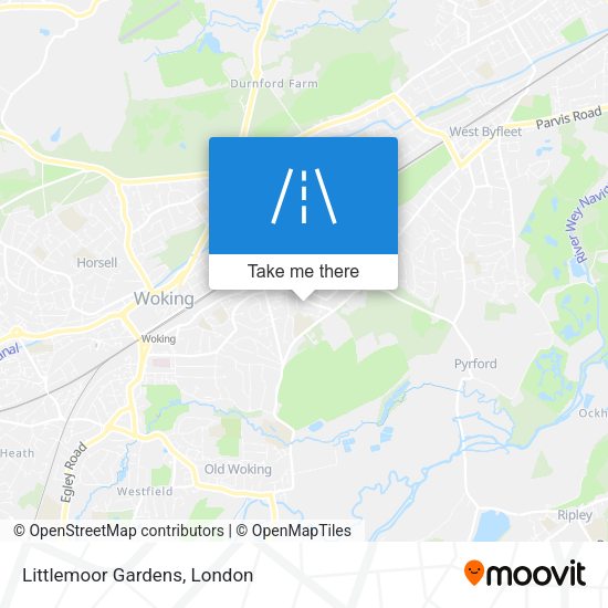 Littlemoor Gardens map