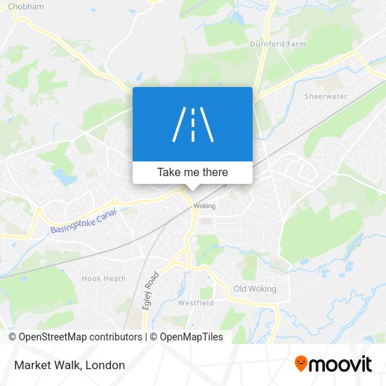 Market Walk map