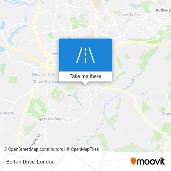 Bolton Drive map