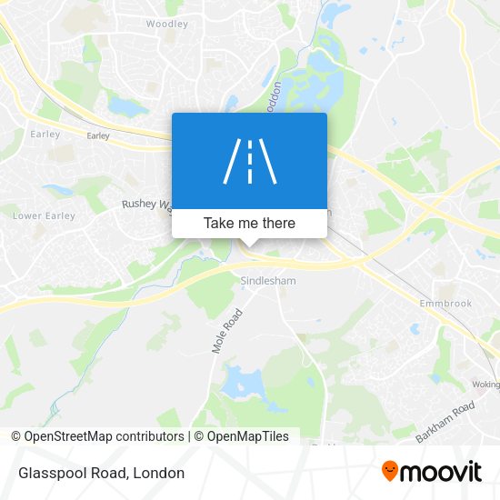 Glasspool Road map
