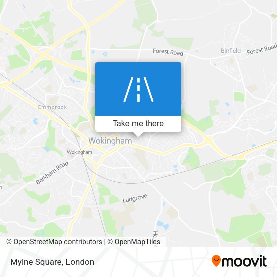 Mylne Square map