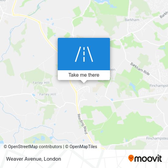 Weaver Avenue map