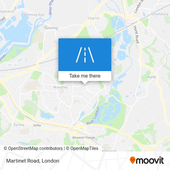Martinet Road map