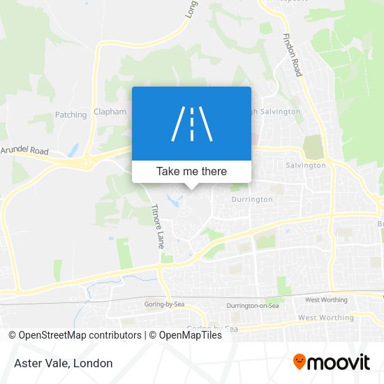 Aster Vale map