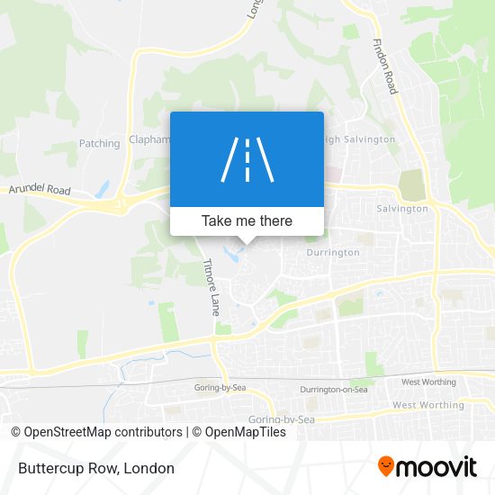 Buttercup Row map