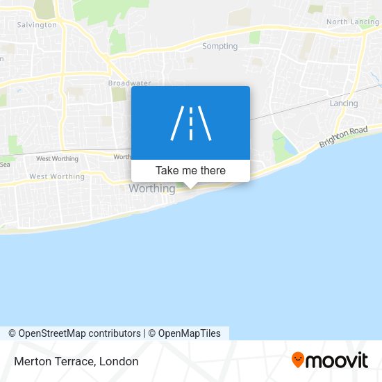 Merton Terrace map