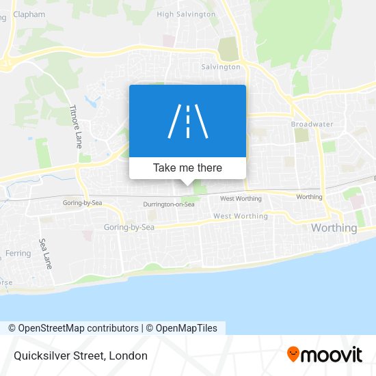 Quicksilver Street map