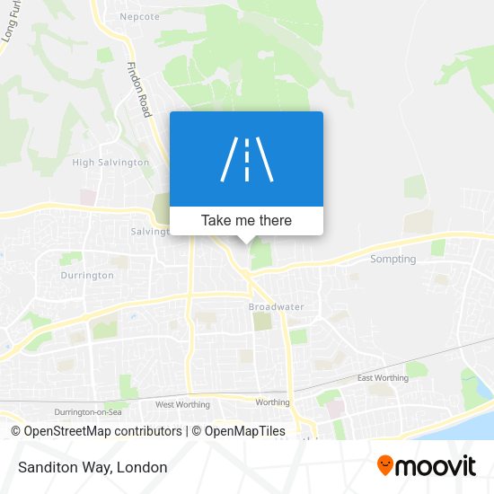 Sanditon Way map