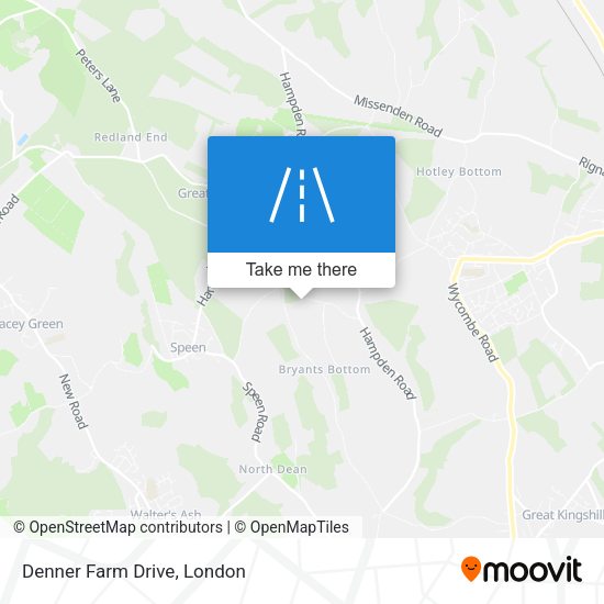 Denner Farm Drive map