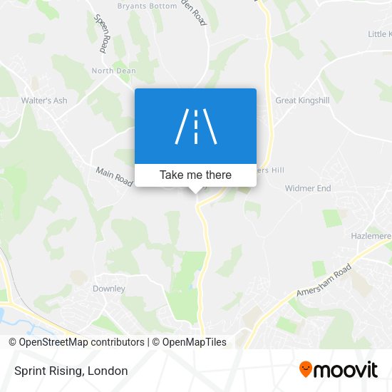 Sprint Rising map