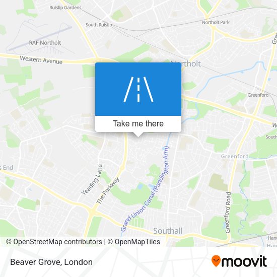 Beaver Grove map