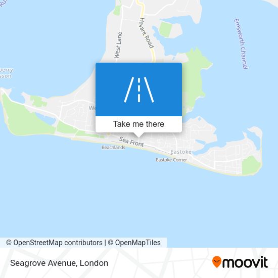 Seagrove Avenue map