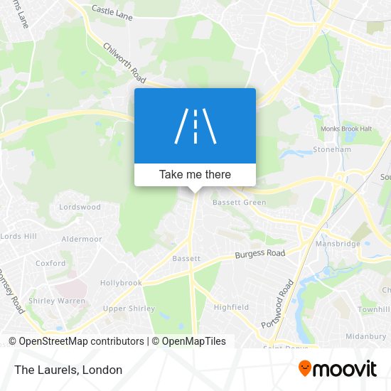 The Laurels map