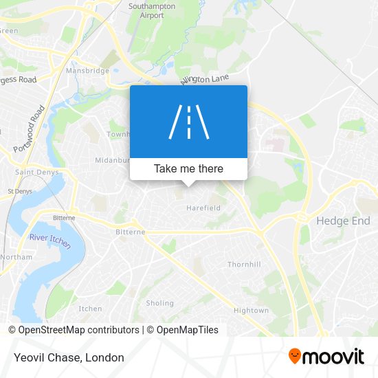 Yeovil Chase map