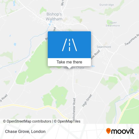 Chase Grove map