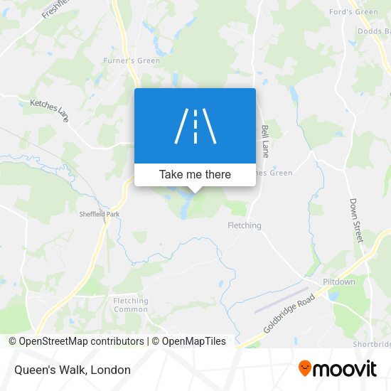 Queen's Walk map
