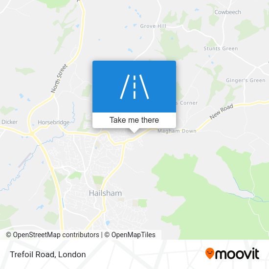 Trefoil Road map