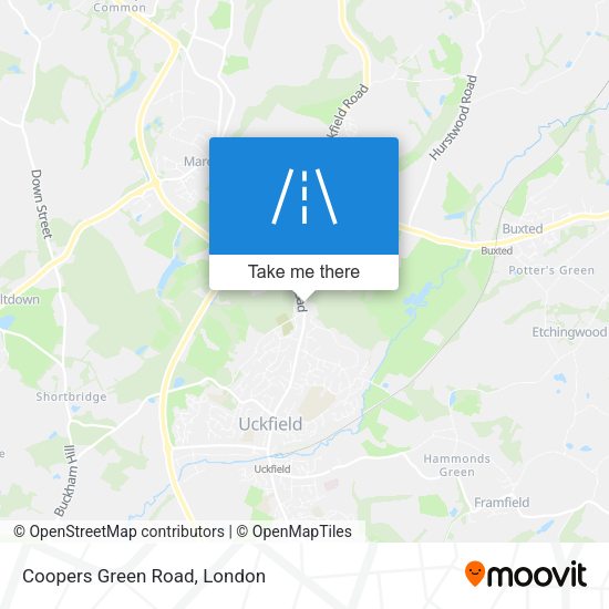 Coopers Green Road map